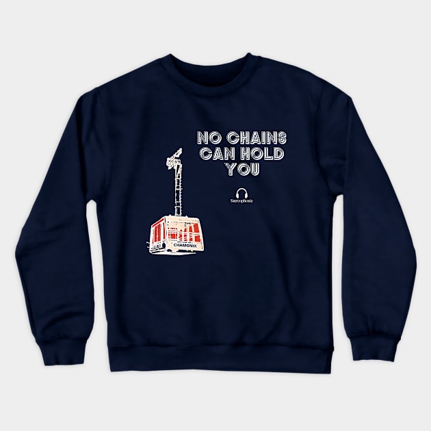 Stereophonic - No Chains Cut-Out Crewneck Sweatshirt by stereophonic